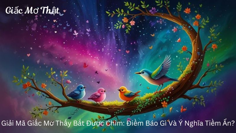 Giải Mã Giấc Mơ Thấy Bắt Được Chim: Điềm Báo Gì Và Ý Nghĩa Tiềm Ẩn?